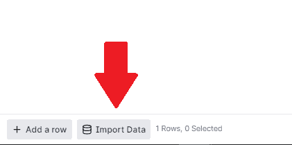 Import data on Clay