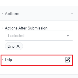 drip form action