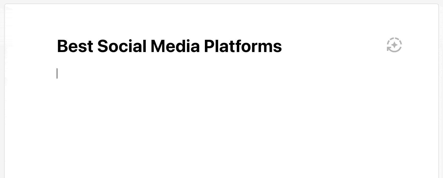 best social media platforms question answered using lex.page ai