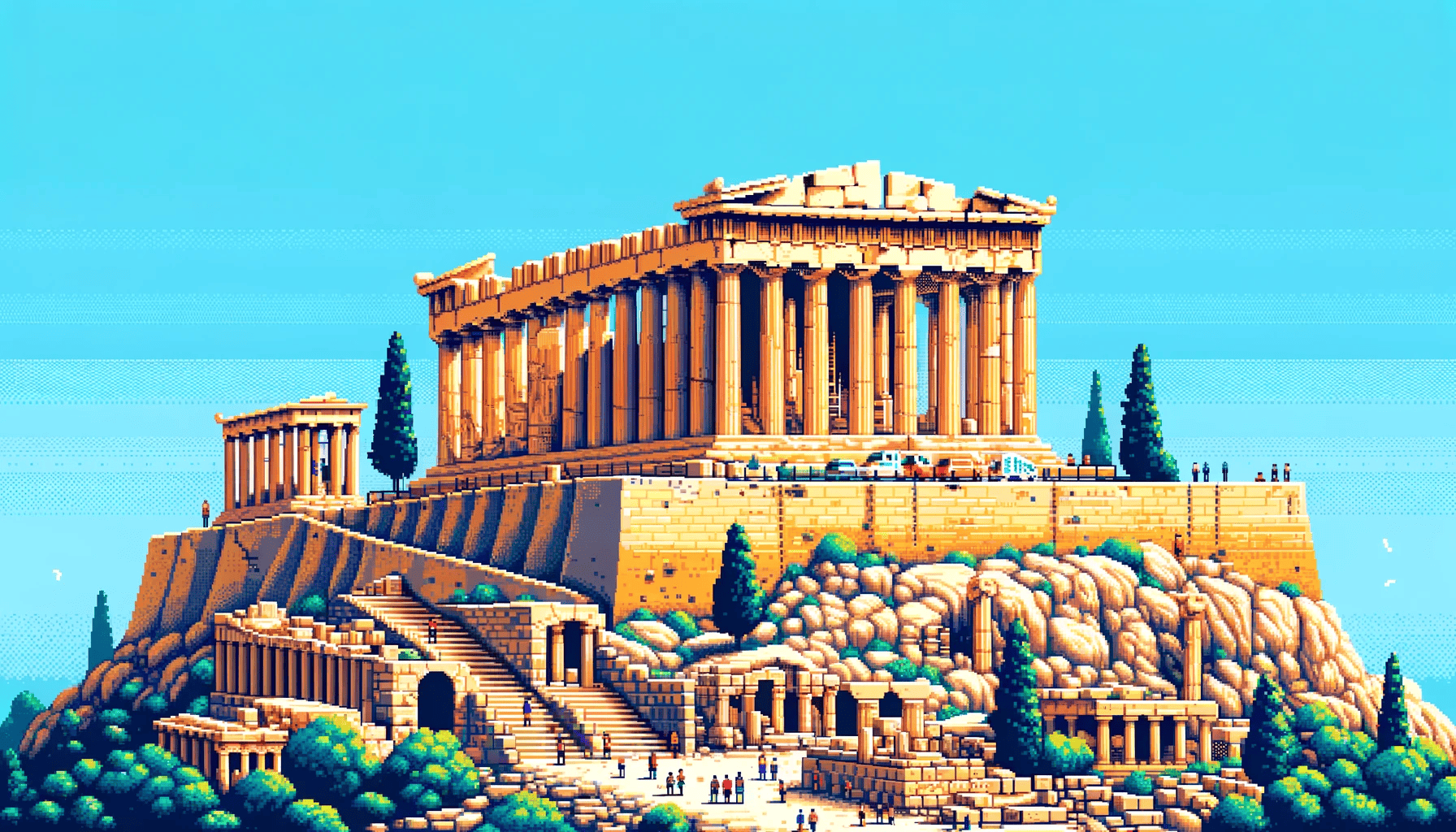 DALL-E 3's Acropolis