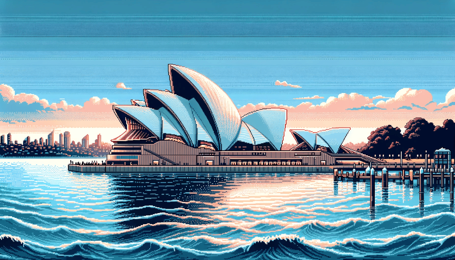 DALL-E 3's Sydney Opera House