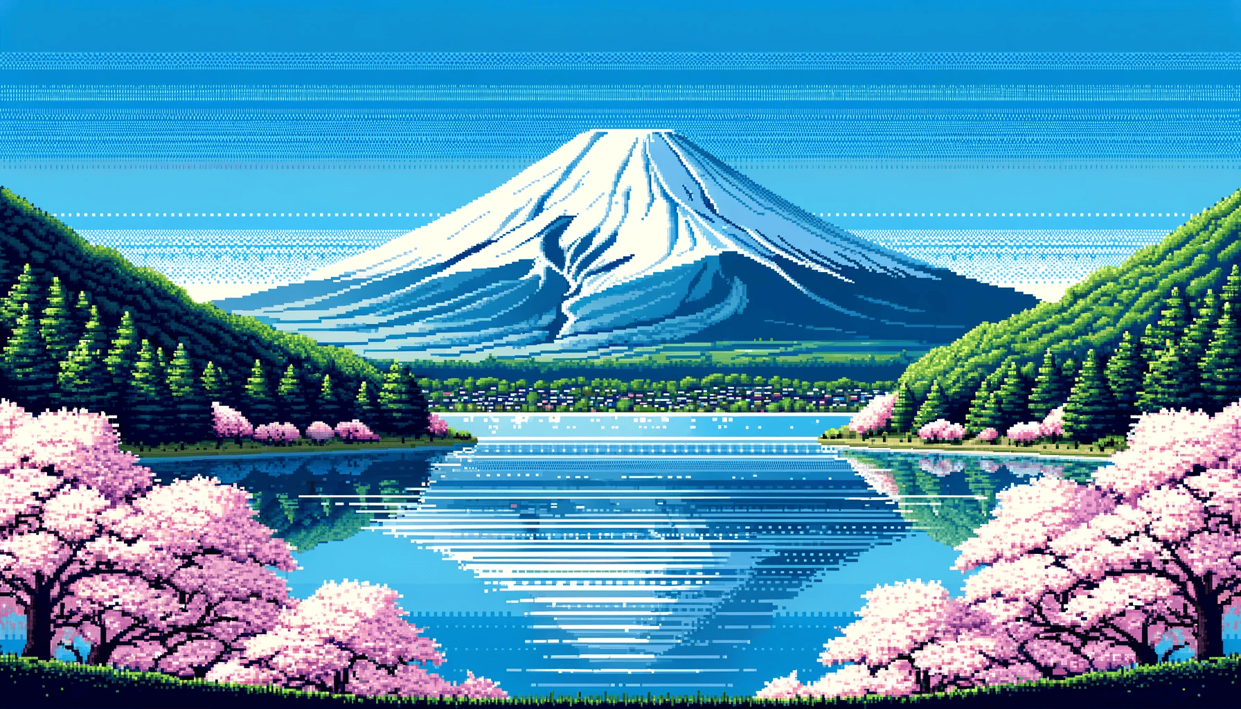 DALL-E 3's Mount Fuji
