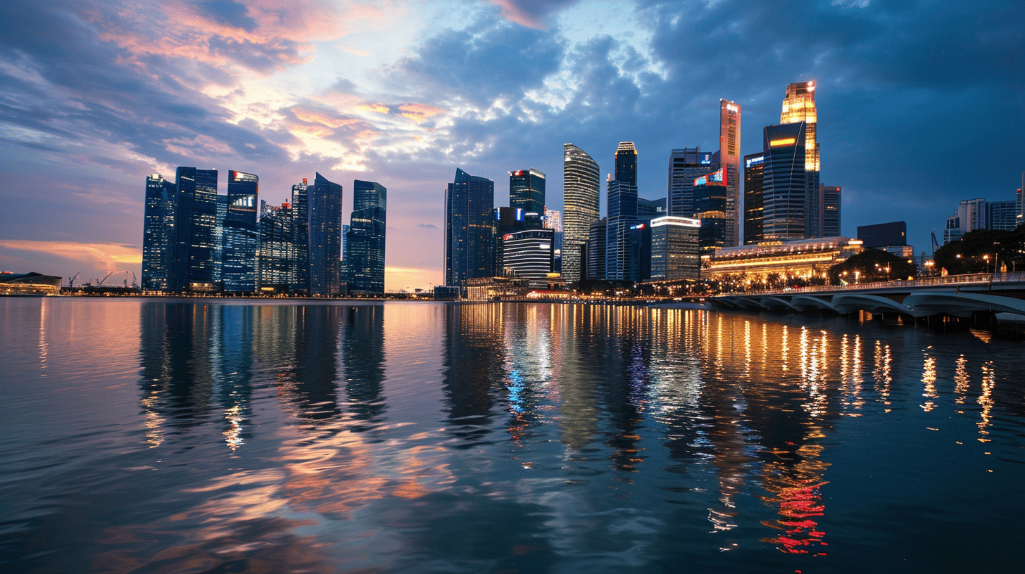 Midjourney V6 Landscape: A portrait of Singapore
