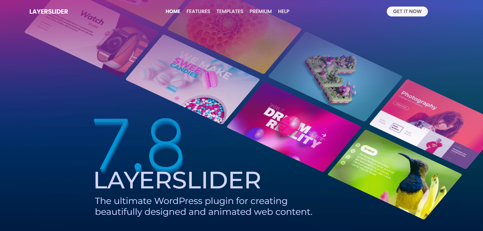 LayerSlider Landing Page