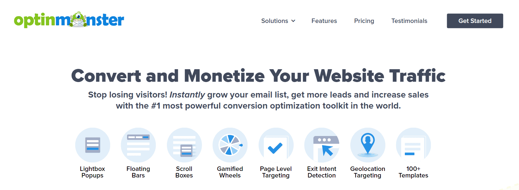 OptinMonster Landing Page
