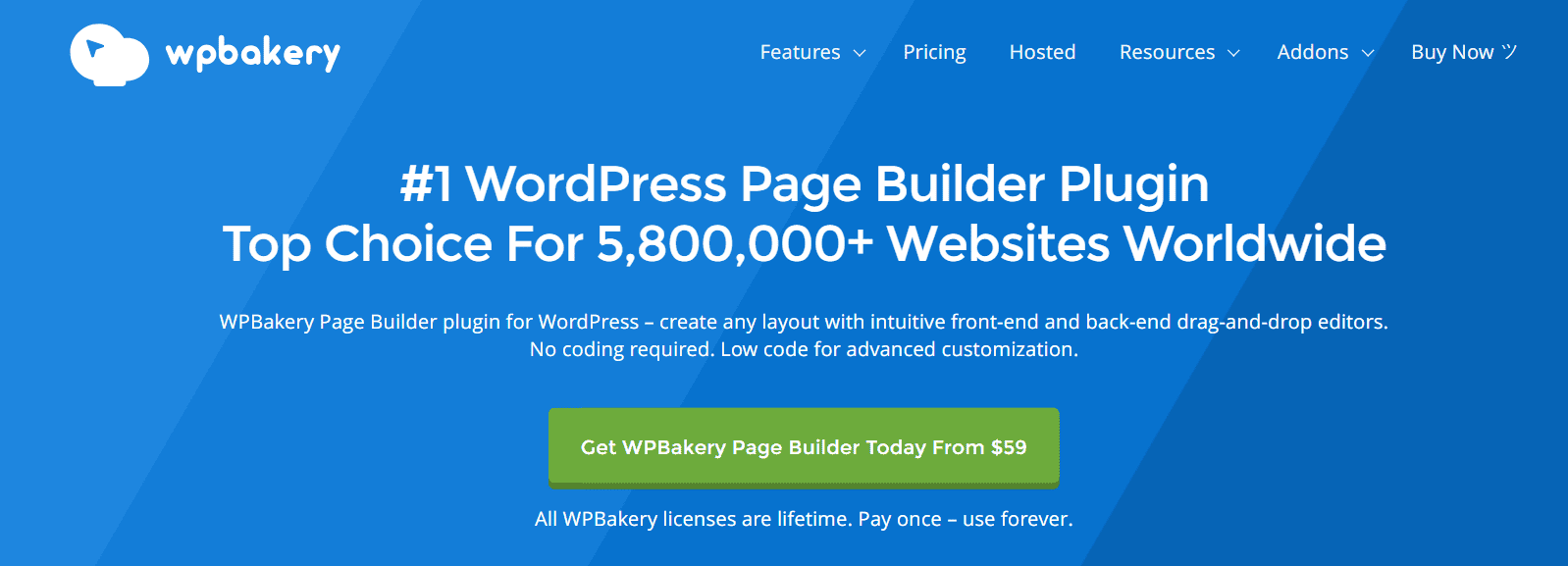 WPBakery Landing Page